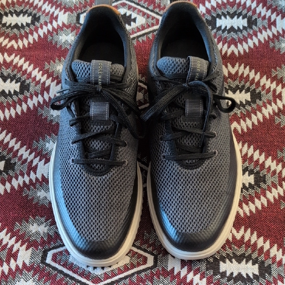 Cole Haan Men's Gray and Black Sneakers
